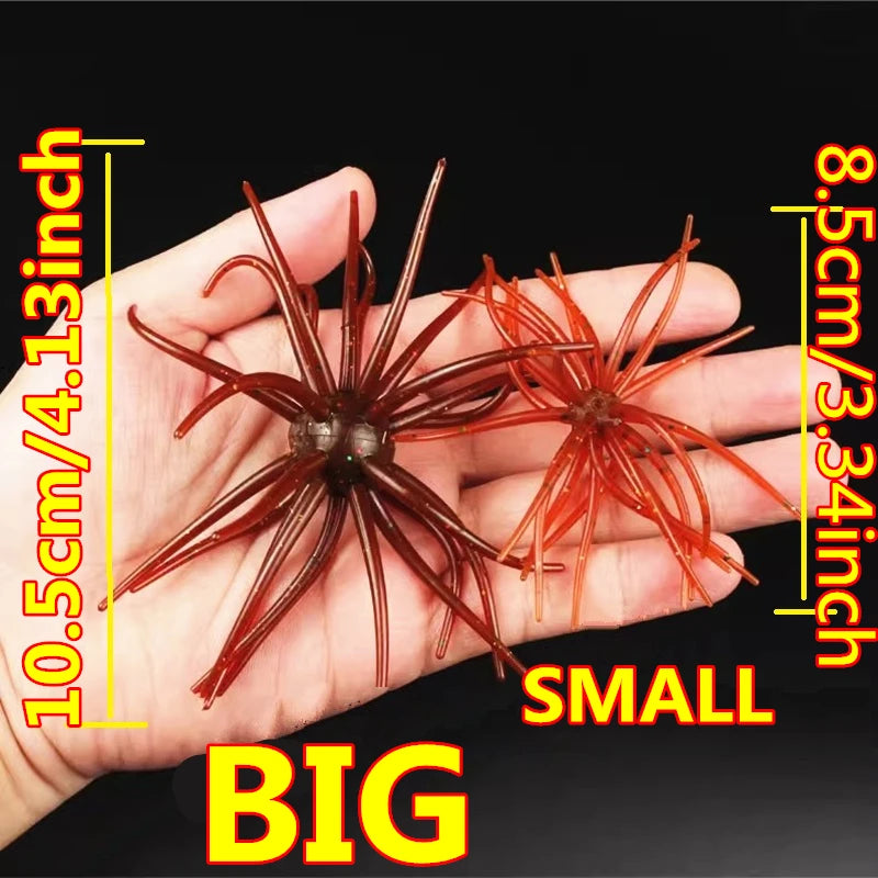 LURETV HIDEUP COIKE SAME STYLE LURE BITE SOFT BAIT 1/2PCS